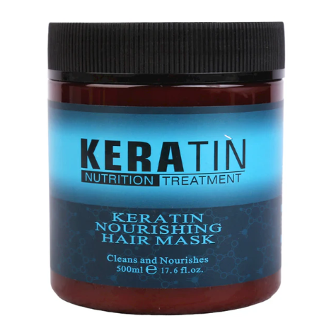 KERATIN Moisturizing & Smoothing Red Hair Mask - Deep Conditioning Cream 500ml